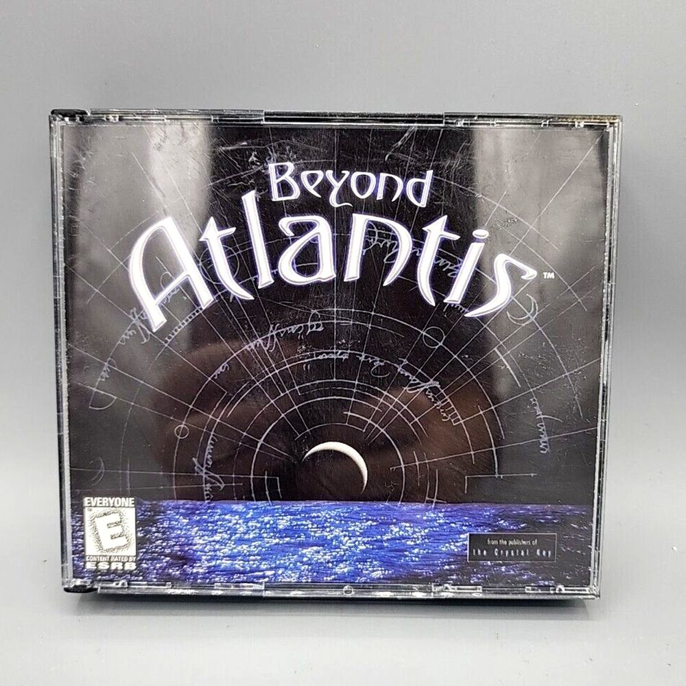 Beyond Atlantis PC Windows 95 98 ME 4 Disc Set Including Booklet Video Game